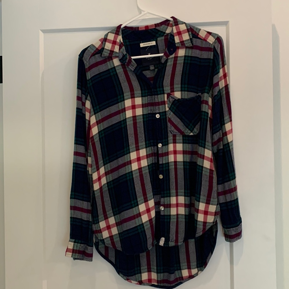Boyfriend fit button down
